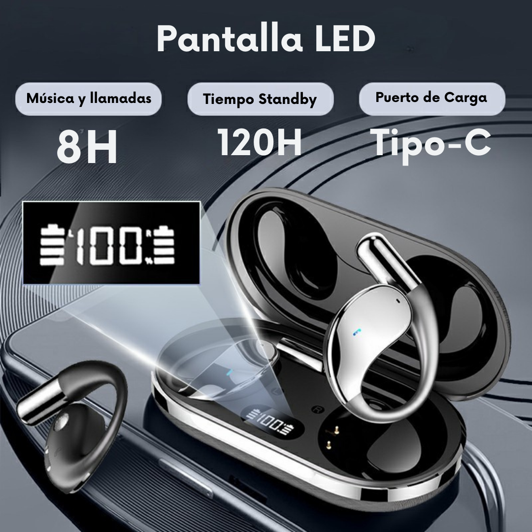 Audífono ergonómico con traductor IA