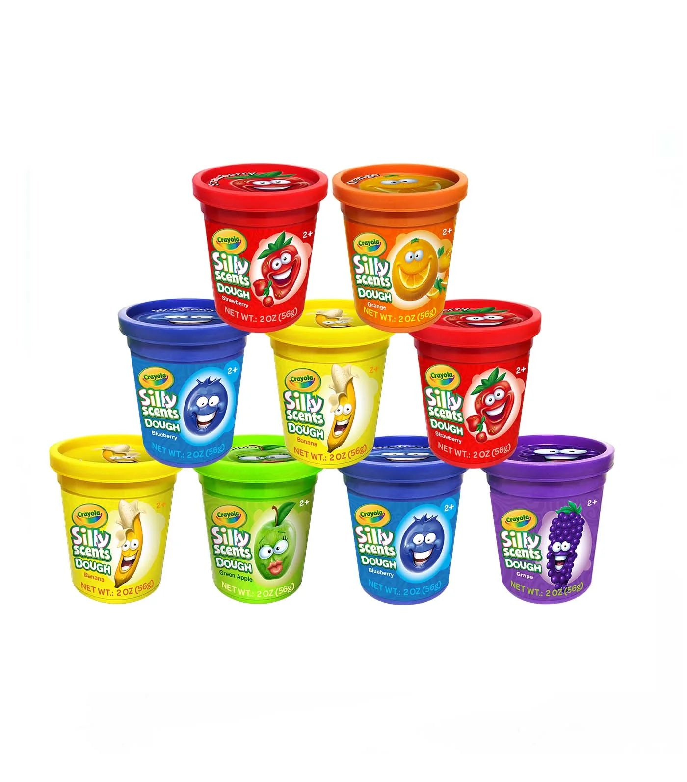 Crayola Silly Scents 9 X 2oz Dough