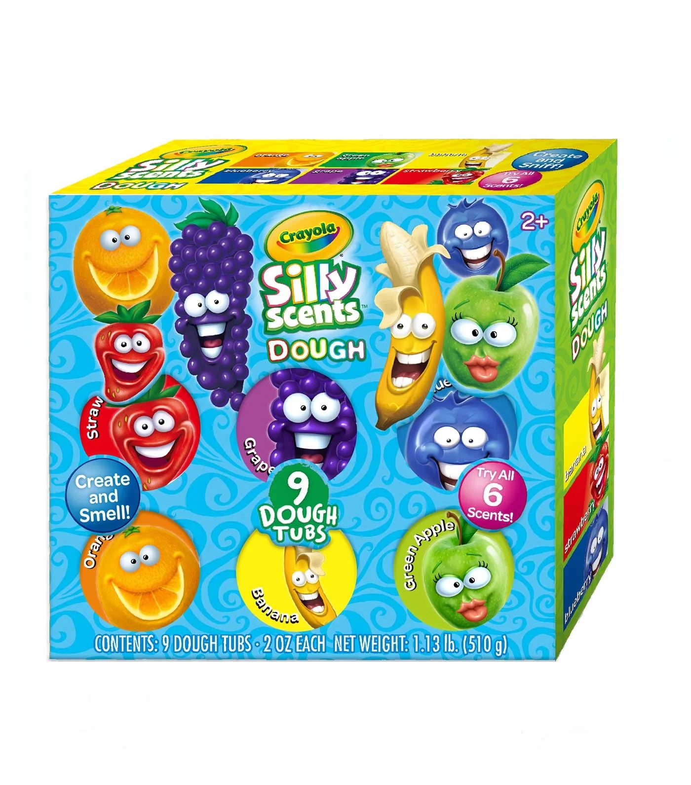 Crayola Silly Scents 9 X 2oz Dough