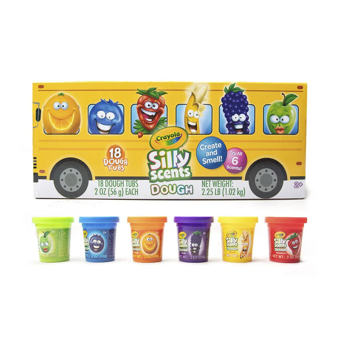 Crayola Silly School Bus 184 20z Dough