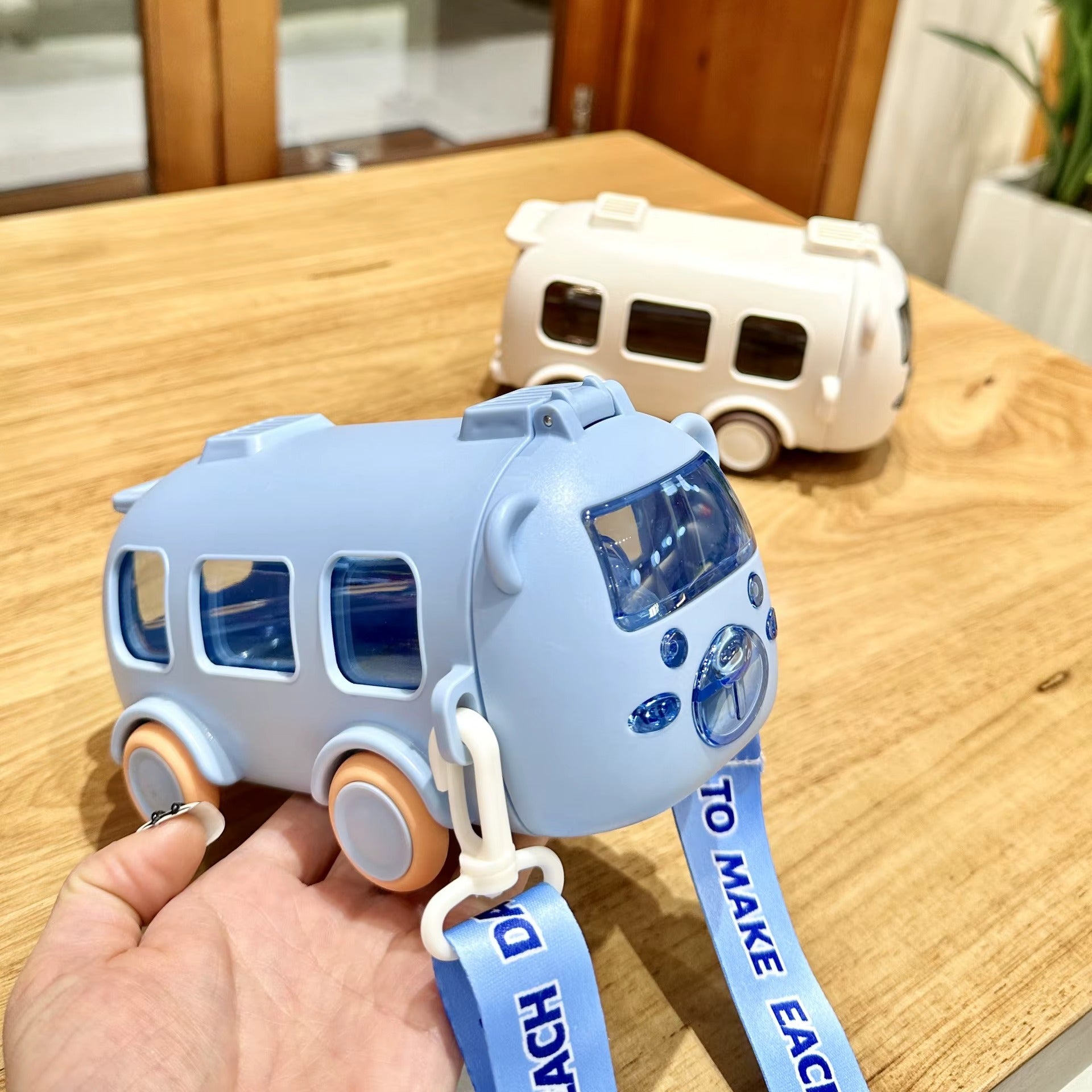 Botella Infantil con Forma de Oso 500ml con Pajilla
