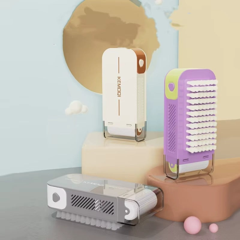 Cepillo para tallar con dispensador de jabón