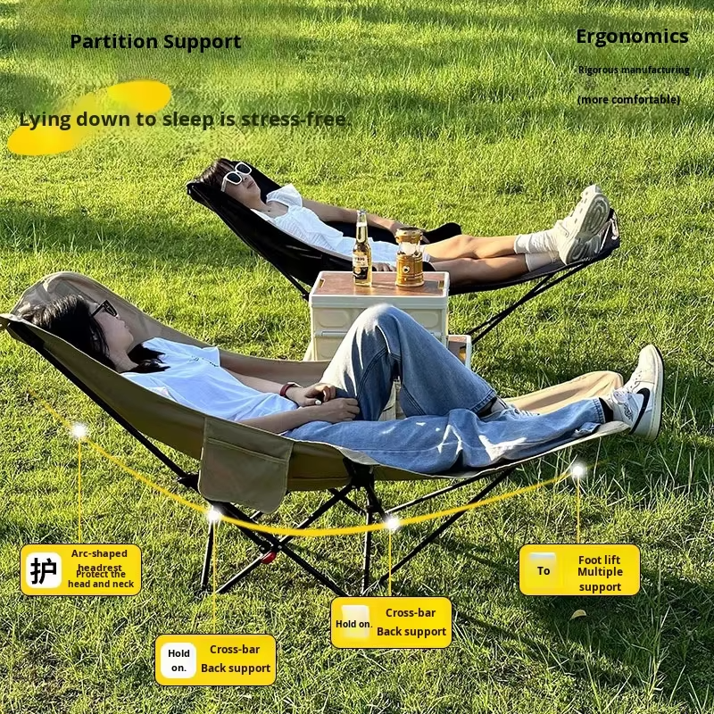 Silla de camping/playa reclinable