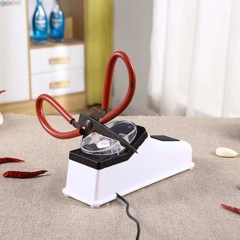 Afilador Eléctrico de Cuchillos Blanco de Alta Precisión