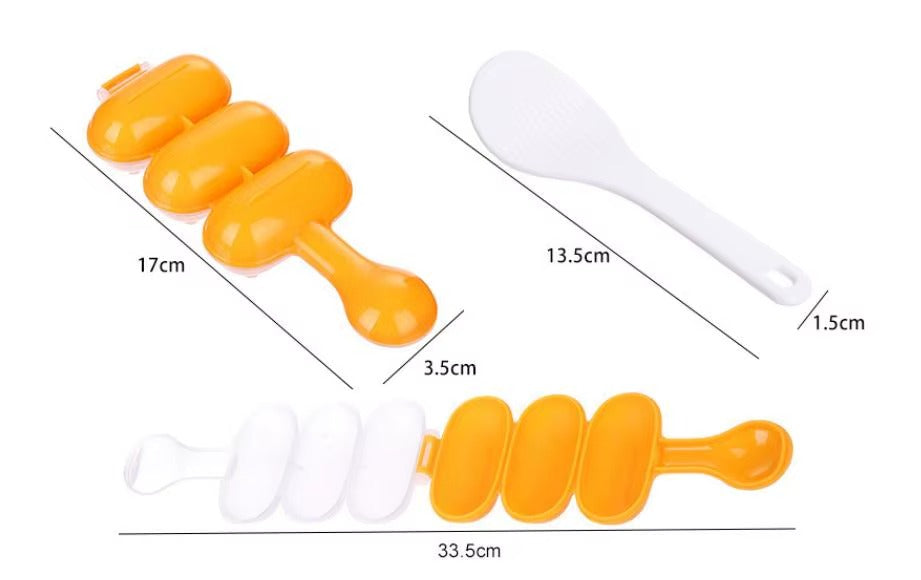 Uttensilio de cocina para Sushi - Pack de 3 unidades