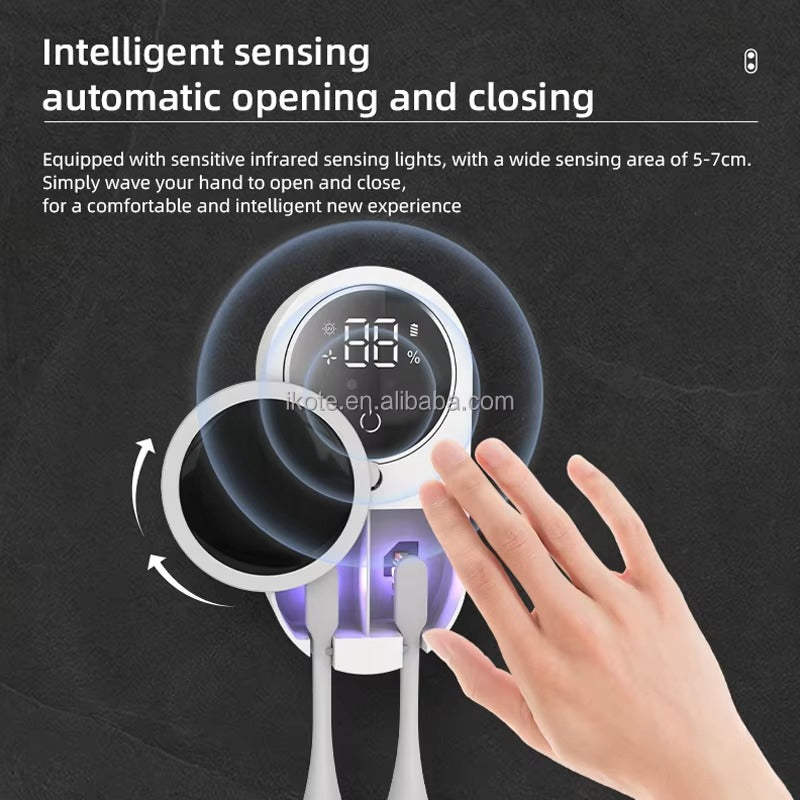 Estirilizador de cepillos de dientes - Luz UVC Potente y Segura